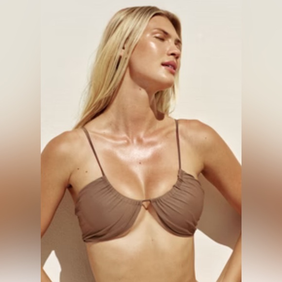Jade Swim Nude Color Bikini Size Medium - Picture 1 of 13